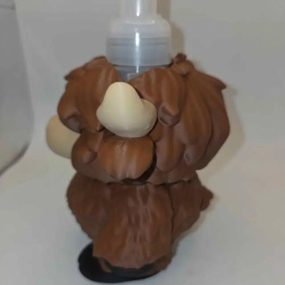 3d printed Highland Cow Foam Soap Dispenser - Unique Farmhouse Decor